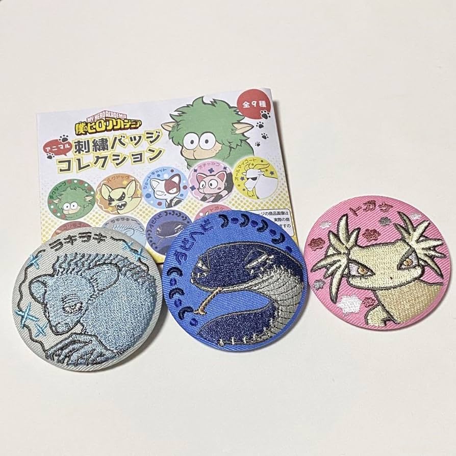 トガヒミコ　ヒロアカ　アニマル　缶バッジ20個&ポストカード4枚 トガヒミコ ヒロアカ アニマル 缶バッジ20個&ポストカード4枚